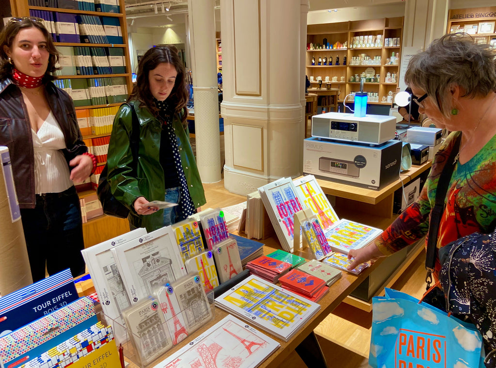 L'Atelier Letterpress au Bon Marché