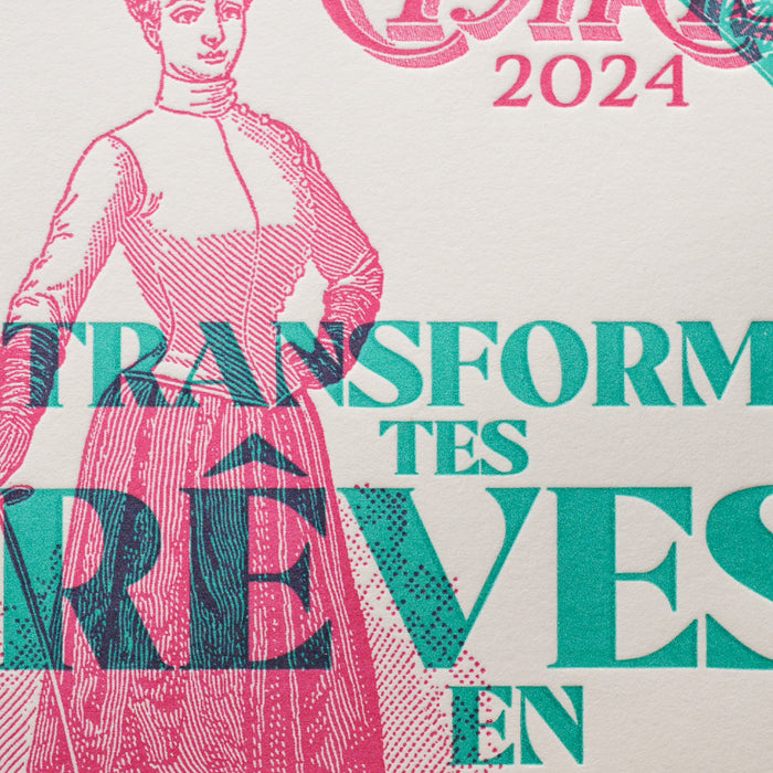 Letterpress Card Determination (Fencing)