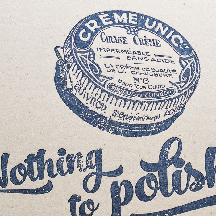 Letterpress Art Print Polish