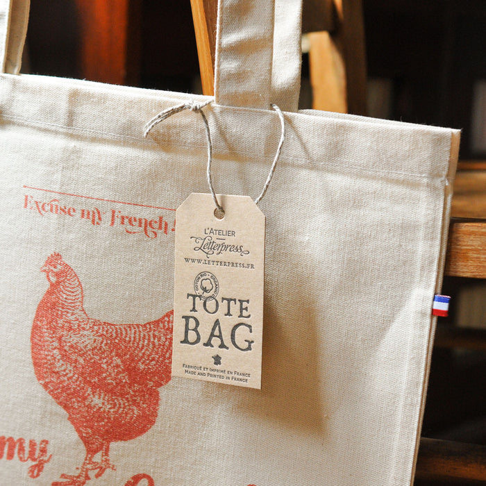 Tote Bag Roule ma Poule