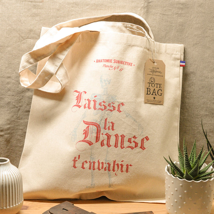 Tote Bag Let the Dance take over You